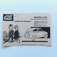1957 Fiat 600 Automobil