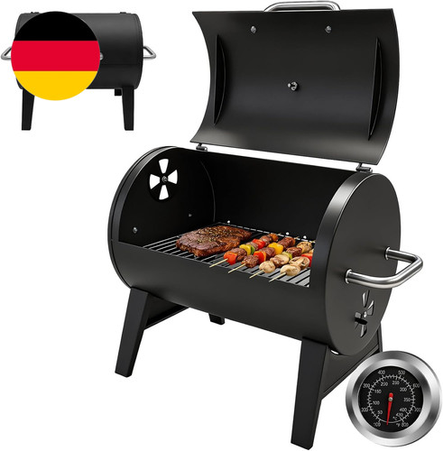 Holzkohlegrill mit - holzkohlegrill,