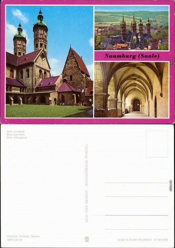 Ansichtskarte naumburg - ansichtskarte,