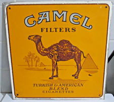 altes großes Reklameschild"CAMEL Filters" Zigaretten ,60er Jahre,gut