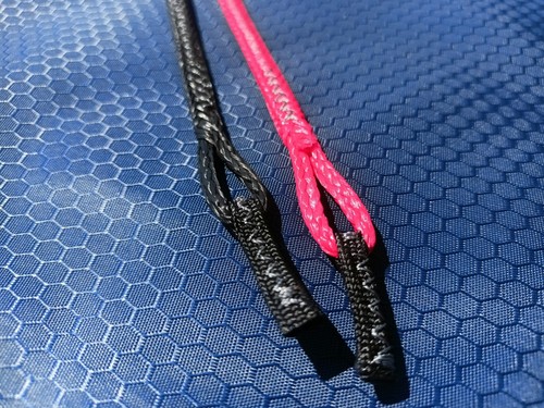 Pigtails schlaufen rot und - schlaufen,