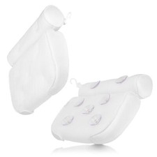 Badewannenkissen  Wannenkissen Badekissen atmungsaktiv 4D mit 7 Saugnäpfen