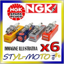 Set 6 Candles NGK BP6E Alfa