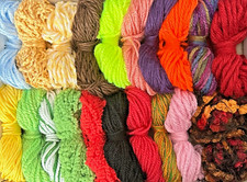 20 neue Wollreste zum Basteln