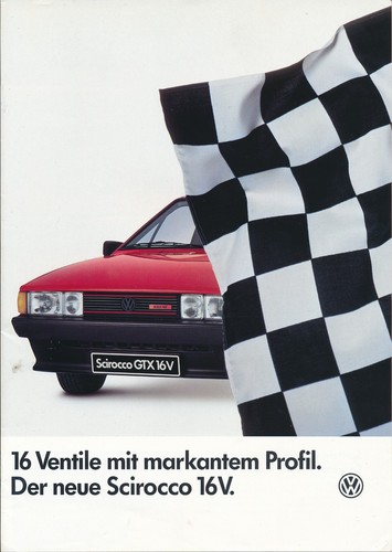 Volkswagen scirocco 16v - scirocco,