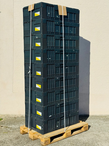 Europalette mit - , 9