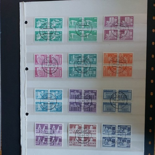 Ddr bauwerke und staatswappen - bauwerke,