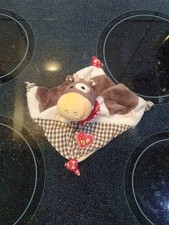 Buntes "Kuh" Schmusetuch -