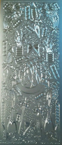 Stickerbogen silvester raketen - stickerbogen,