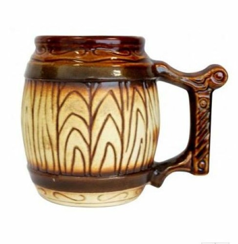 Bierkrug aus keramik krug - bierkrug,