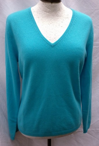100 kaschmir pullover blau - kaschmir,