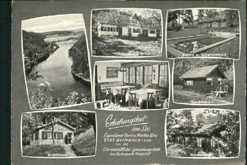 Heimbach eifel erholungshof - erholungshof, x