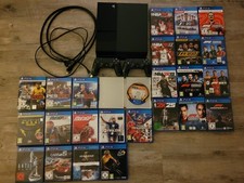 PlayStation 4 Konsole (500 GB) + 2 Controller + 25 Spiele (Top Zustand!)