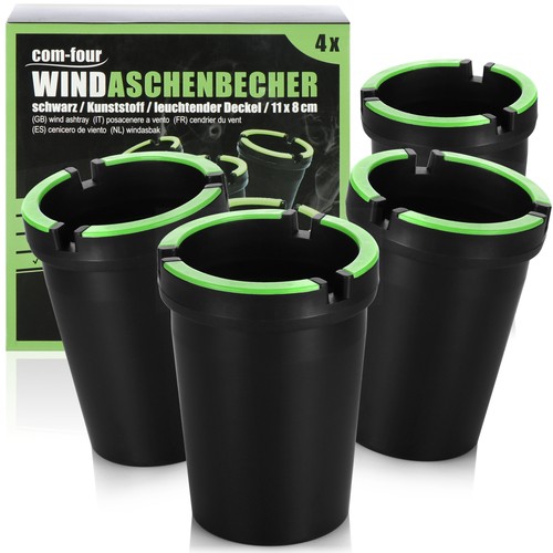 Aschenbecher für draußen - 4x,