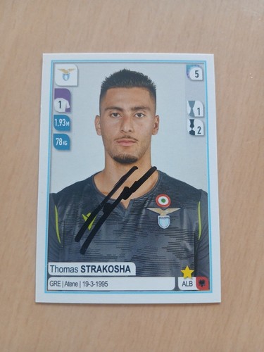 Panini sticker signiert thomas - panini,