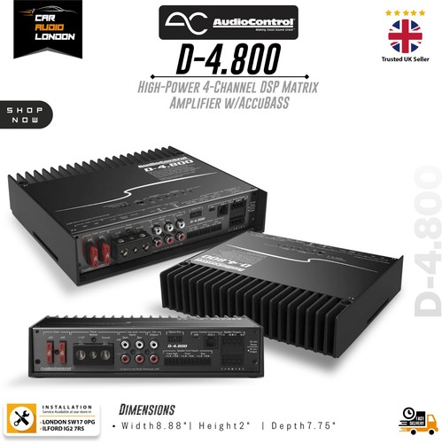 Audiocontrol 800 4 kanal - d-4.800,