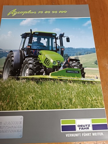 Prospekt deutz fahr agroplus - fahr,