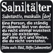 Sanitäter abzeichen - sanitäter,