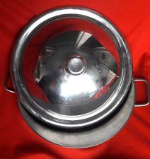 WOK PFANNE + Ablagegiter Deckel WMF 1 Edelstahl Küche kitchen Party Geschenke