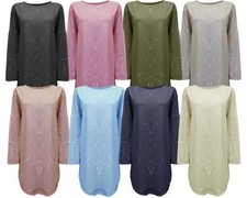 Neu Damen Frauen Spritzdruck
