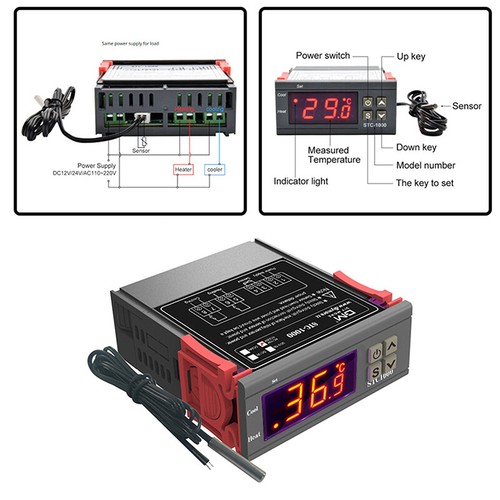 Stc 1000 220v mikrocomputer - stc-1000,
