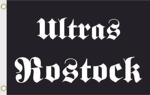 Fahne flagge ultras rostock - fahne,