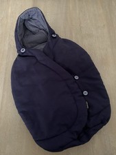 Fußsack für Maxi-Cosi Babyschale blau - Ideal für die kalten Tage