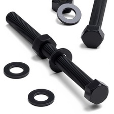 10x Plastik Schwarze Schrauben