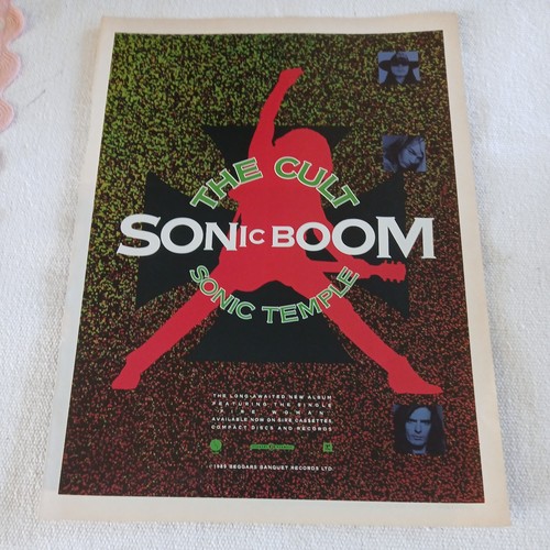 The cult sonic boom - , cd