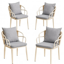 4er Set Gartenstühle