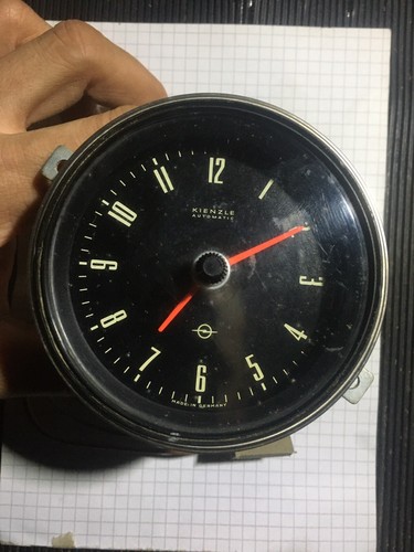 Opel uhr zeituhr kienzle - opel,