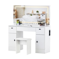 Frisiertisch-Set mit großem