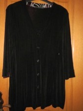 Cardigan, schwarz, Gr.42/44