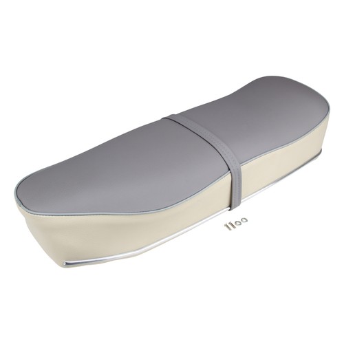 Zündapp sitzbank grau beige - sitzbank, grau/beige