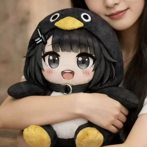 Kawaii pinguin plüschtier - kawaii,