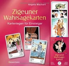 Zigeuner wahrsagekarten set - zigeuner, wahrsagekarten-set