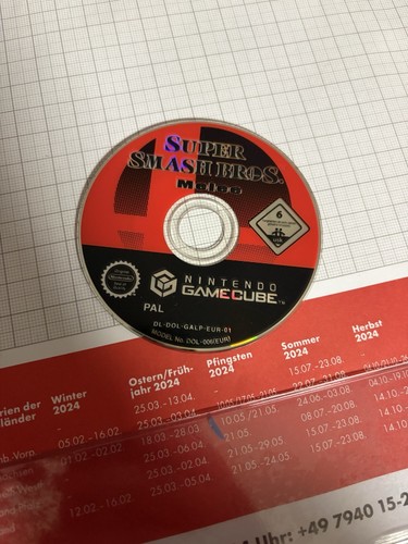 Nintendo gamecube super smash - gamecube,