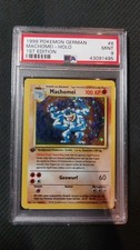 1999 POKEMON GERMAN #8 MACHOMEI 1ST EDITION PSA 9