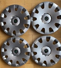 4XOrg Octavia Radkappe Radzierblenden Radabdeckung 15 Zoll Nabendeckel 1U601147G