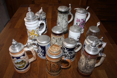 Große zinnsammlung - große,