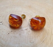 Baltischer Bernstein Ohrclips