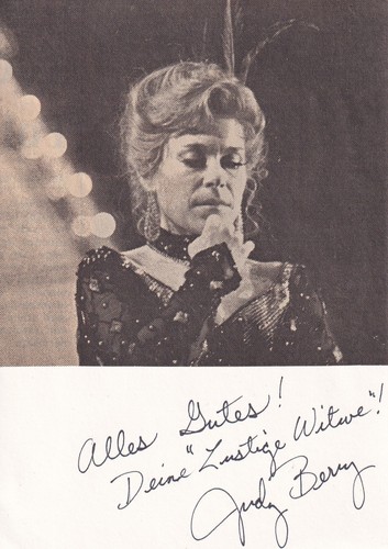 Judy berry sopranistin - judy, us-sopranistin