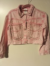 Comma Blazer Jeansjacke Rosa