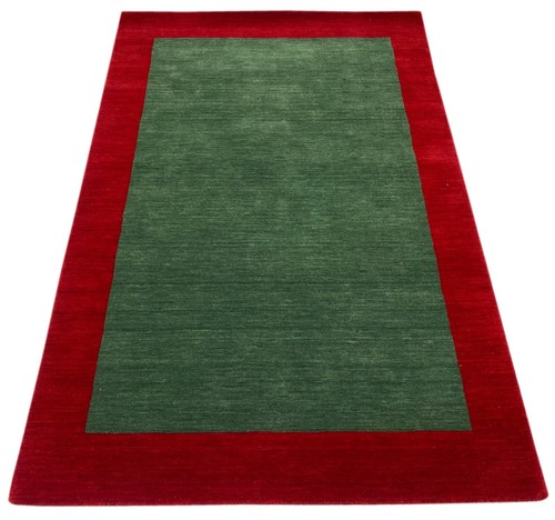Grün rot teppich - grün, 100%