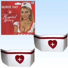 2 x Haube Krankenschwester