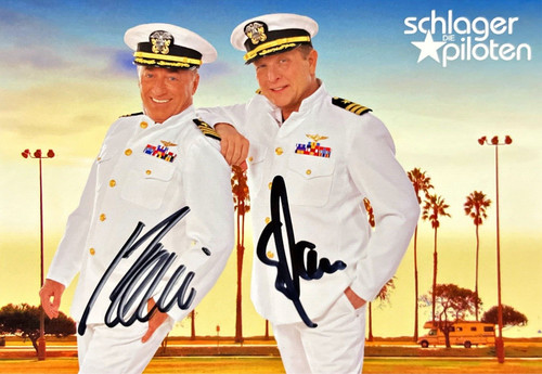 Autogramm schlagerpiloten top - autogramm,