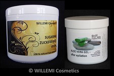 WILLEMI -   SET:  Sugaring 500g ZUCKERPASTE STRONG + ALOE VERA GEL / Enthaarung