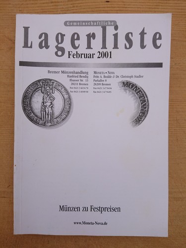 Münzkatalog bremer - münzkatalog,