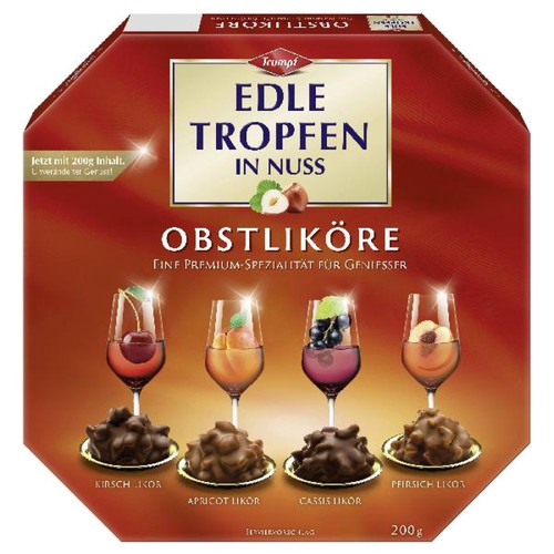Trumpf edle tropfen - edle, nuss