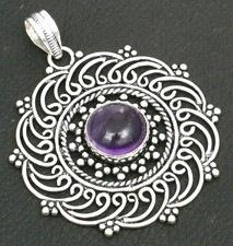 Amethyst Ethno Anhänger - 925